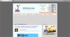 Desktop Screenshot of inggenio.org